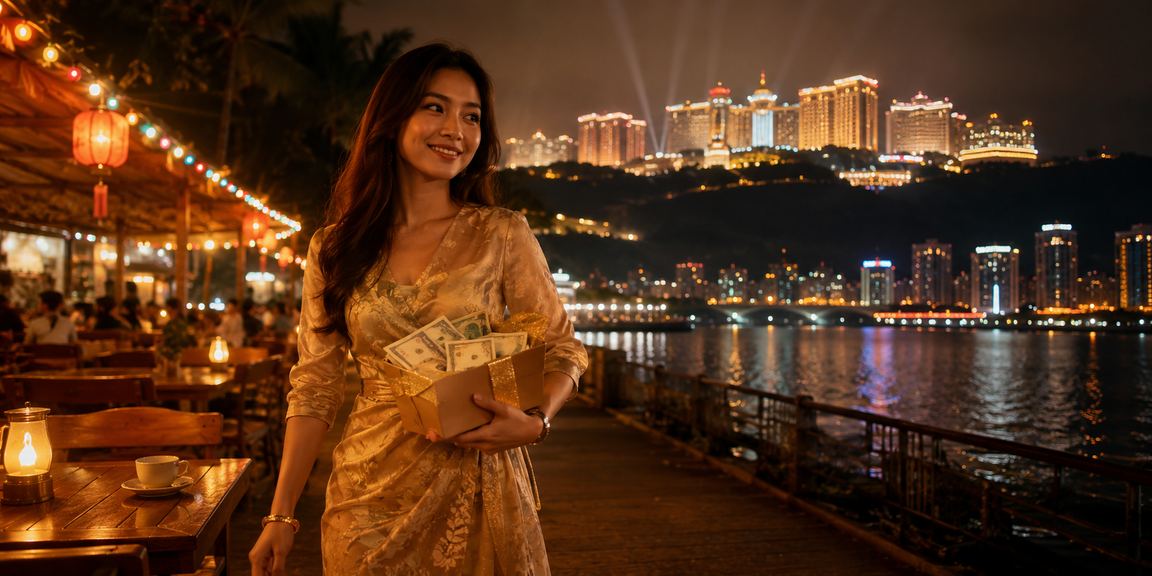 Suasana hiburan kasino gaya Malaysia di Genting Highlands dengan permainan meja interaktif