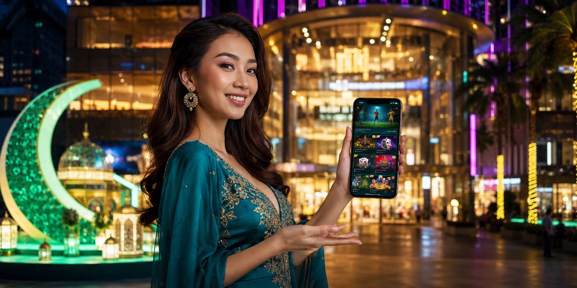 Aplikasi ben10 pada skrin telefon pintar menunjukkan antaramuka kasino dan pertaruhan di Kuala Lumpur